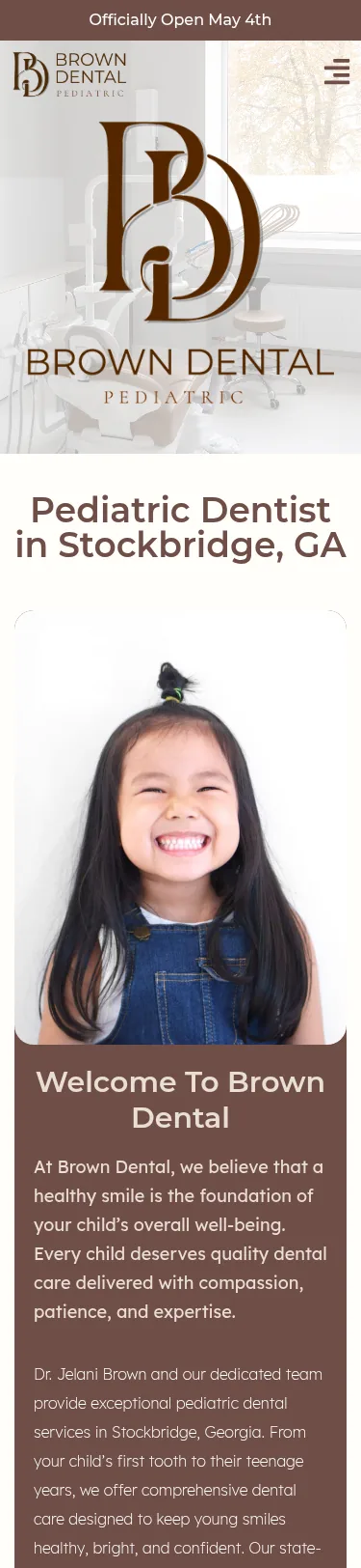 Compact Dental Template Customisation — mobile view at 375 px