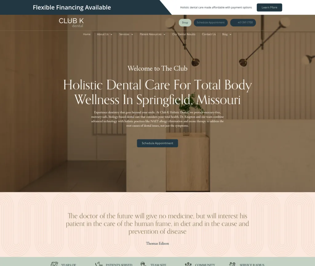Dental Website Redesign