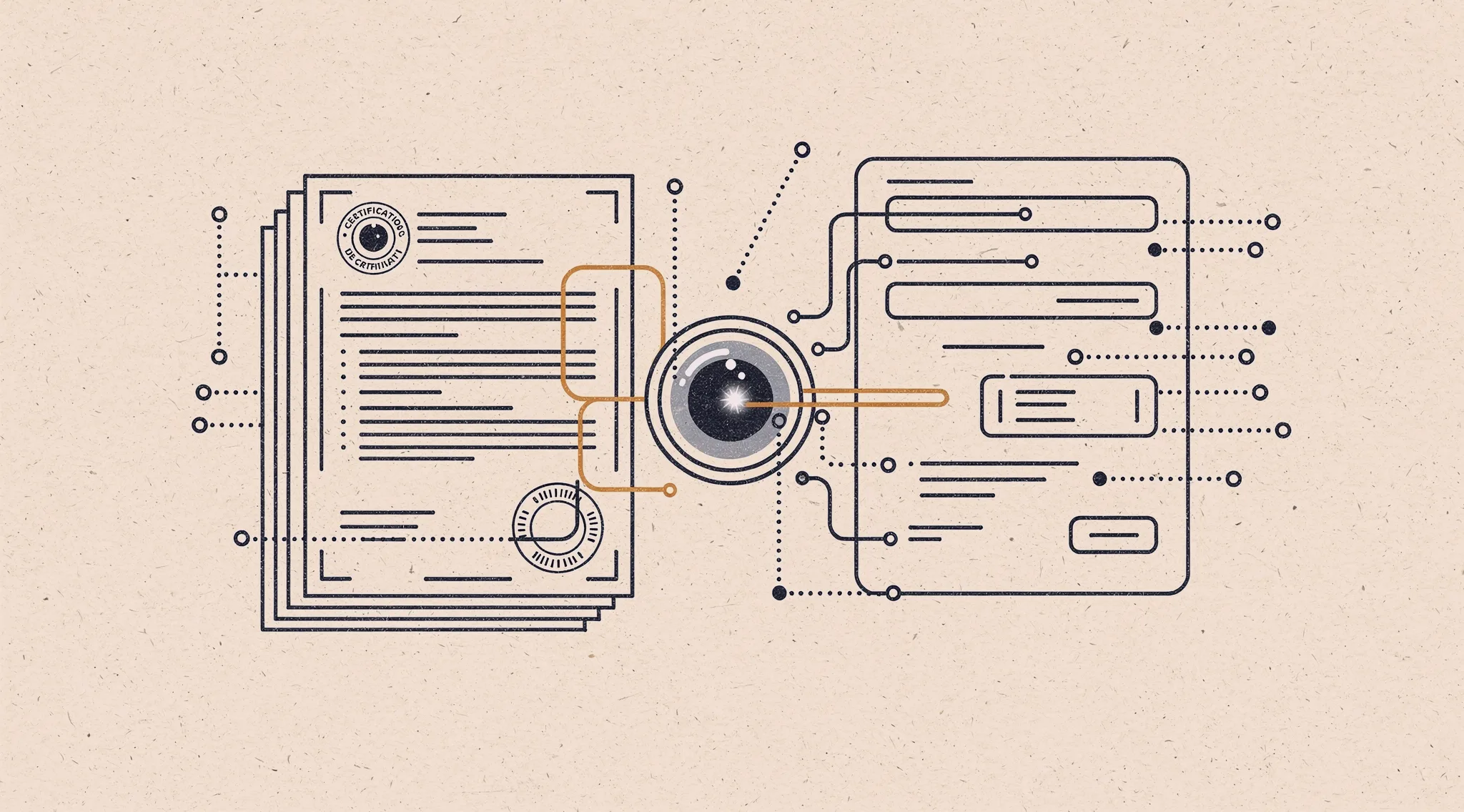 The discovery phase and an AI prototype for a certification company